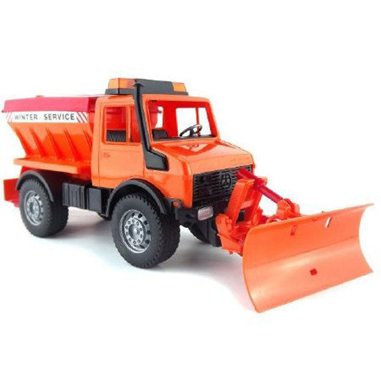 BRUDER 02572 - Masina de dezapezit Mercedes Unimog