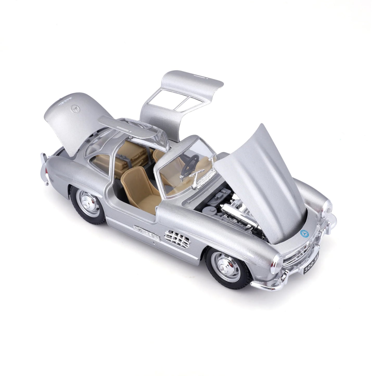 Mercedes-Benz 300 SL (1954) argintiu - 1/24 Bburago