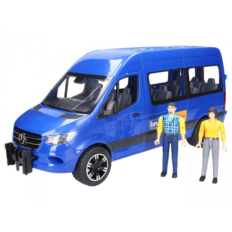 BRUDER 02670 - Microbuz Mercedes-Benz Sprinter cu sofer si pasager