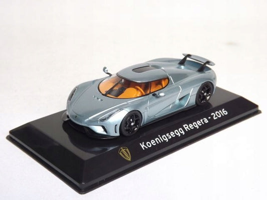 Koenigsegg Regera 2016 cu vitrina plexiglass - 1/43 Altaya