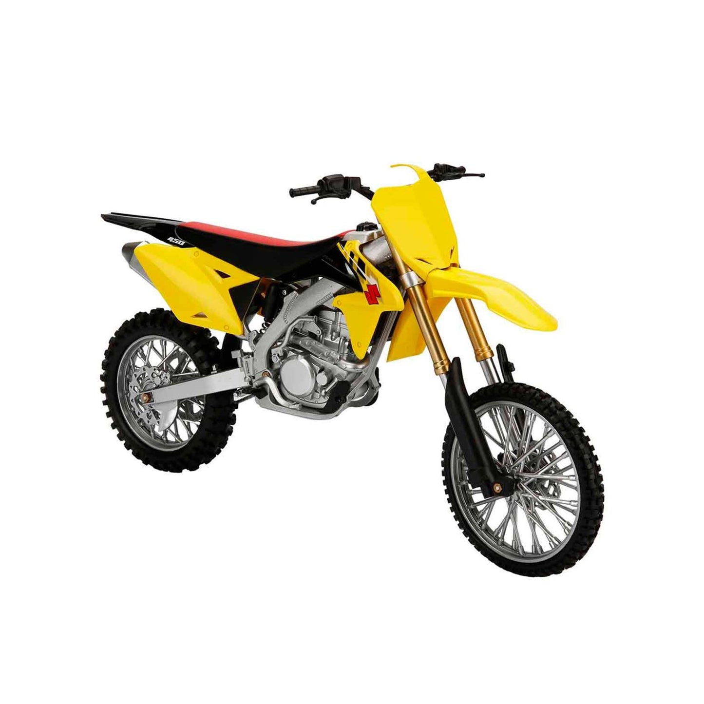 Motocicleta Suzuki RM-Z450 galbena - 1/6 NewRay