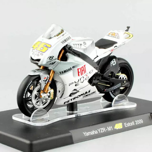 Motocicleta Yamaha YZR-M1 Estoril 2009 - 1/18 Altaya