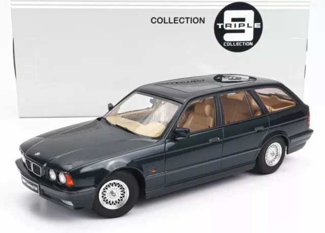 BMW seria 5 Touring E34 oxford green - 1/18 Triple9