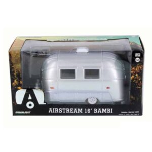 Rulota Airstream 16 Bambi argintie - 1/24 Greenlight