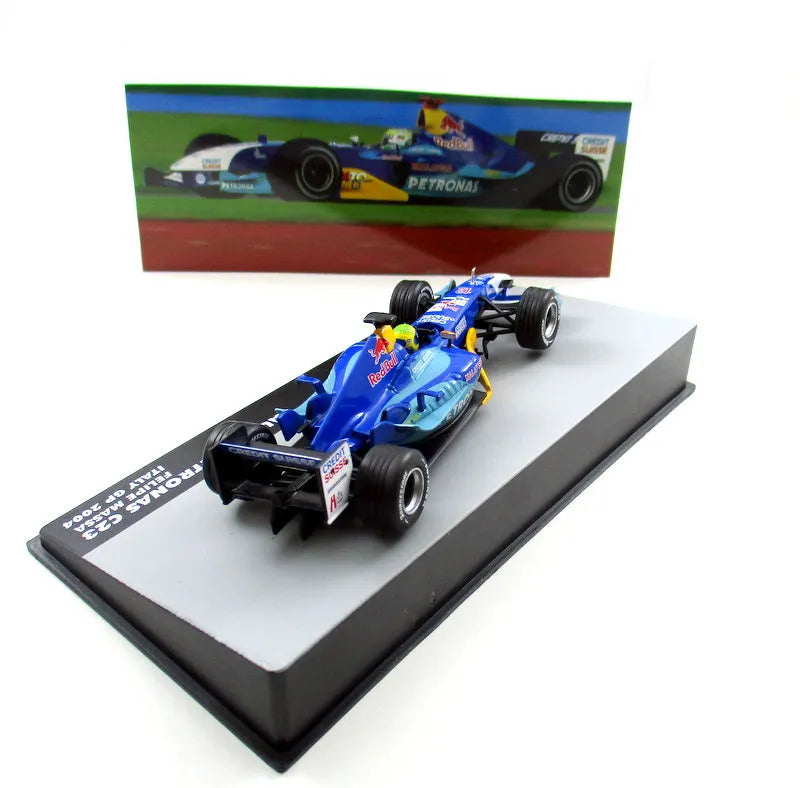 Formula 1 Sauber Petronas C23 Felipe Massa Italy GP 2004 cu vitrina plexiglass - 1/43 Altaya