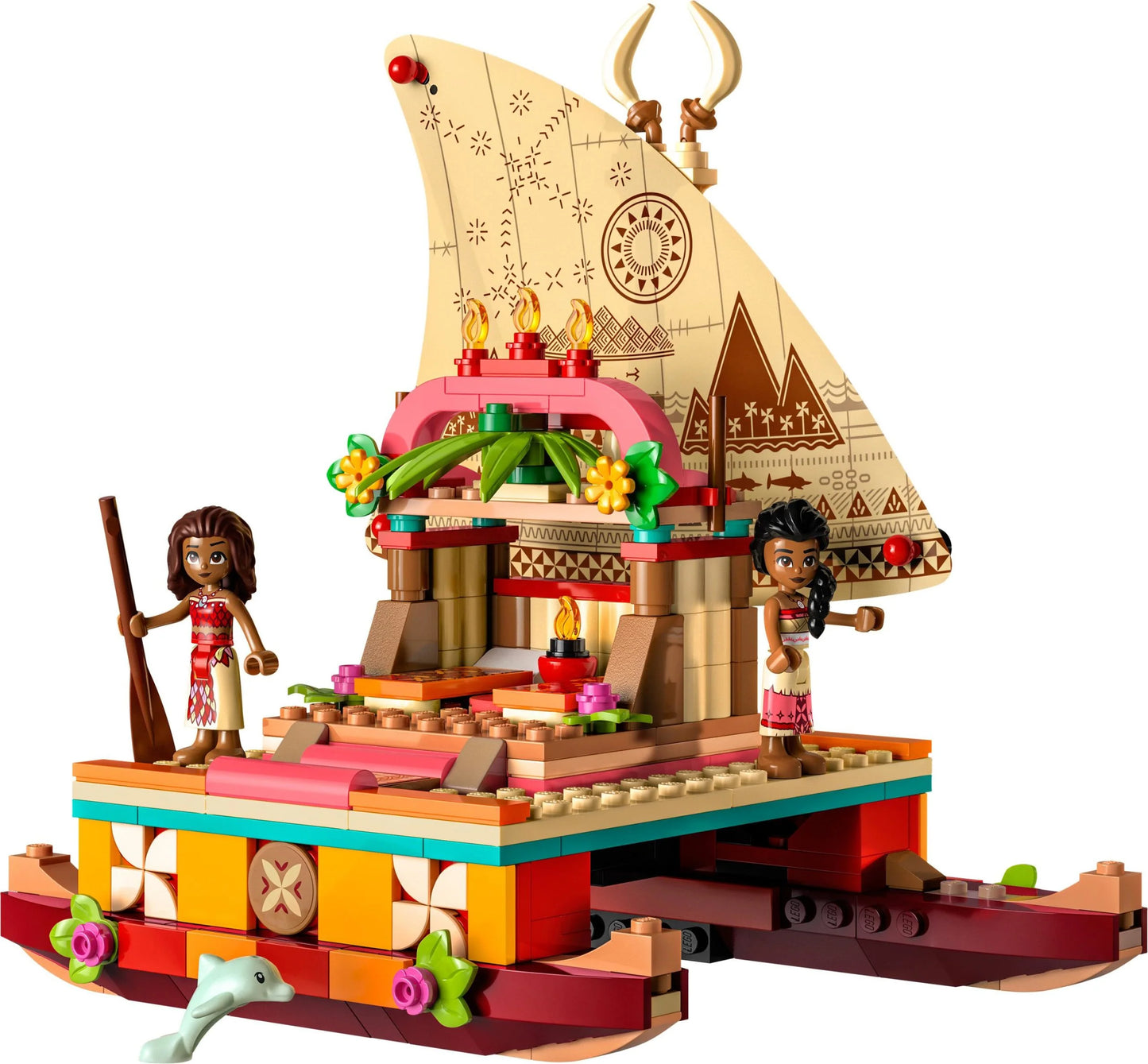 LEGO DISNEY PRINCESS 43210 - Catamaranul polinezian al Moanei 43210 ( 321 piese )