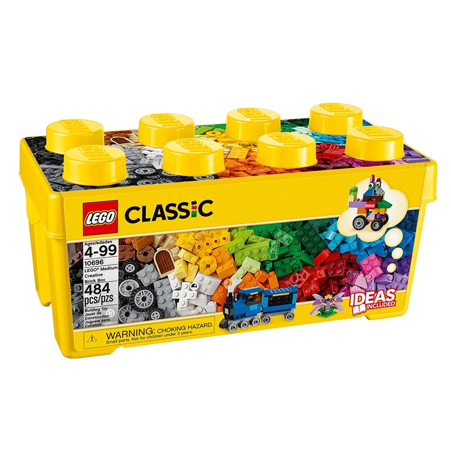 LEGO Classic 10696 - Cutie medie de constructie creativa (484 piese)