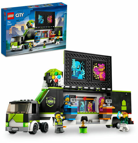 LEGO City 60388 - Camion pentru turneul de gaming (344 piese)