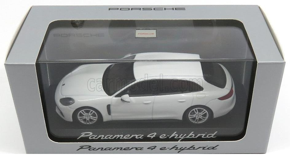 Porsche Panamera 4 e-hybrid alb - 1/43 Minichamps