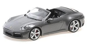 Porsche 911 Carrera 4S Cabriolet 2019 gri metalic 1/504 pcs - 1/18 Minichamps