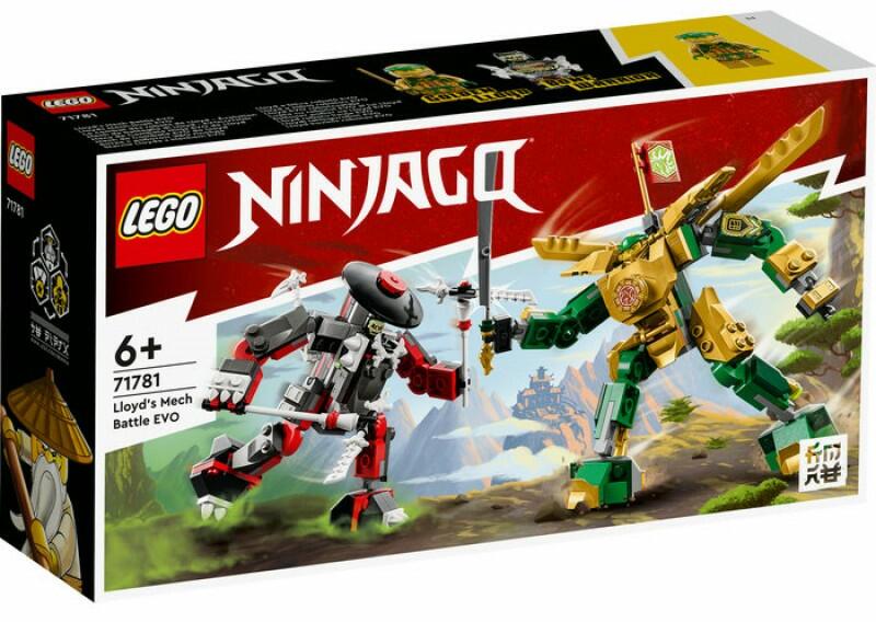 LEGO NINJAGO 71781 - Lupta cu robotul Evo al lui Lloyd