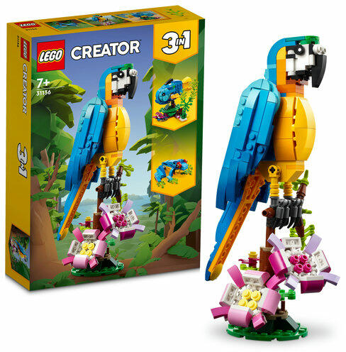 LEGO CREATOR 31136 - Papagal exotic ( 253 piese )