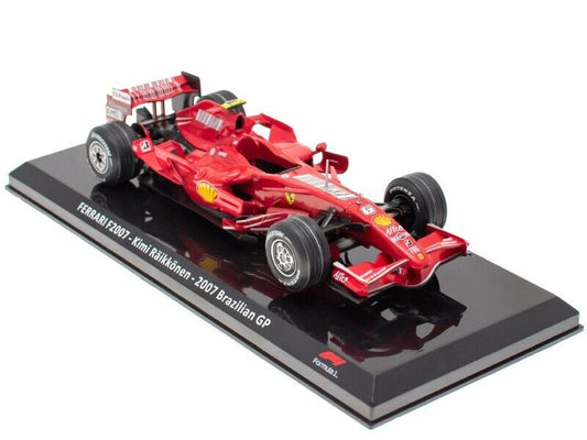 Formula 1 Ferrari F2007 Kimi Raikkonen 2007 Brazilian GP - 1/24 Premium Collectibles