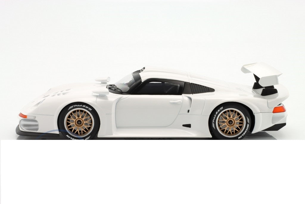 Porsche 911 GT1 Plain Body Edition white 1996 - 1/18 WERK83.