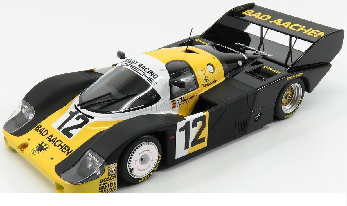 Porsche 956K #12 MONZA 1000km 1984-1/500pcs - 1/18 MINICHAMPS (EDITIE LIMITATA)