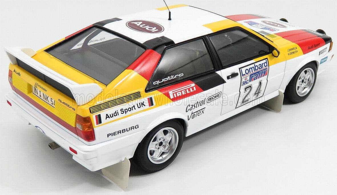 Audi Quattro Sport Lombard RAC Rally 1982 1/350pcs - 1/18 Minichamps