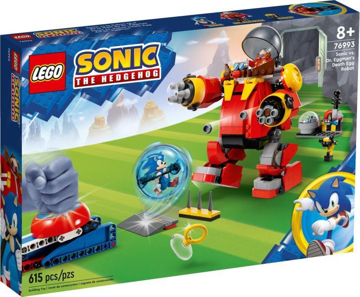 Lego SONIC 76993 - Sonic vs Robotul Death Egg al Dr. Eggman ( 615 piese )