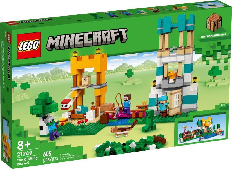 LEGO Minecraft 21249 - Cutie de lucru manual (605 piese)