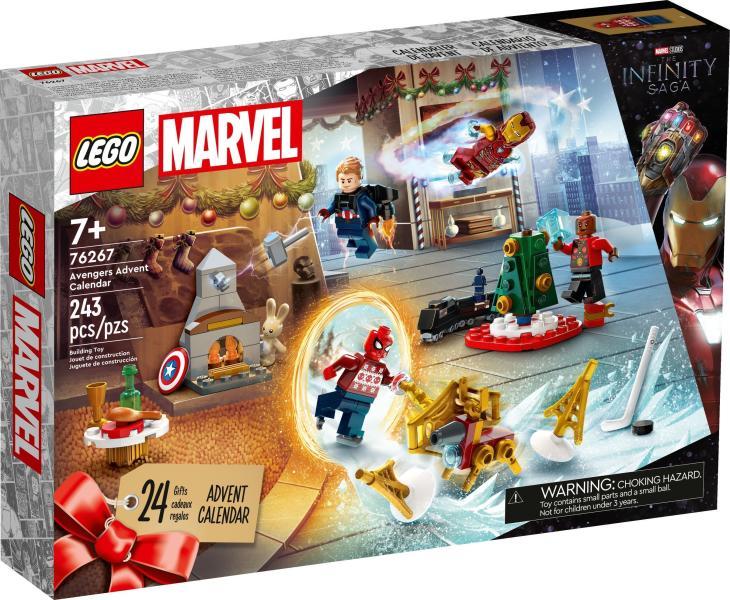 LEGO Marvel 76267 - Calendar de Craciun Razbunatorii (243 piese)