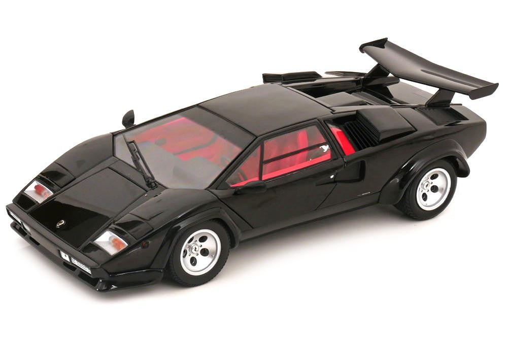 Lamborghini Countach LP 5000 quattrovalvole negru - 1:18 Kyosho