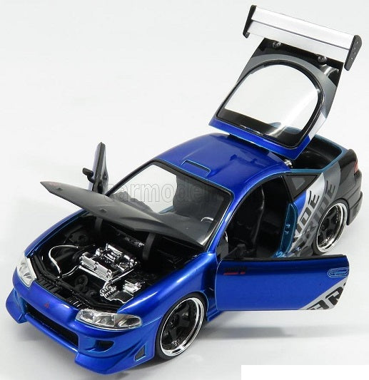 Mitsubishi Eclipse albastru 1995 - 1/24 Jada