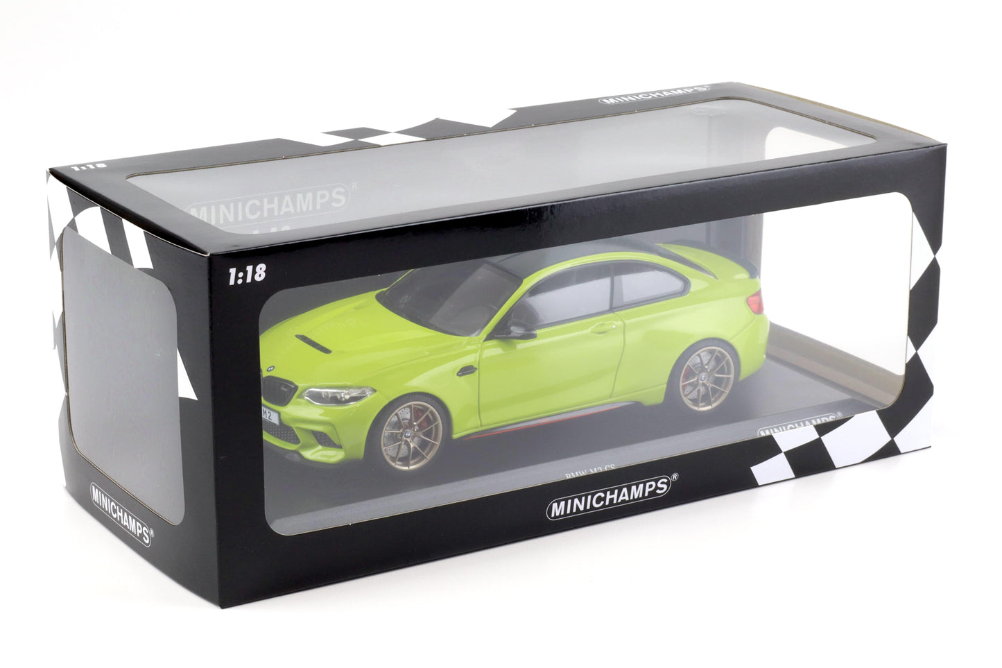 BMW M2 CS 2020 verde - 1/18 Minichamps