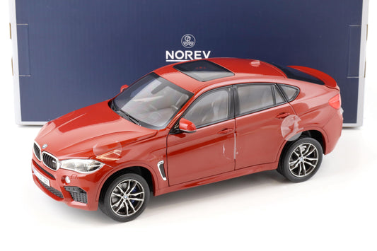 BMW X6 M 2015 red metallic - 1/18 Norev