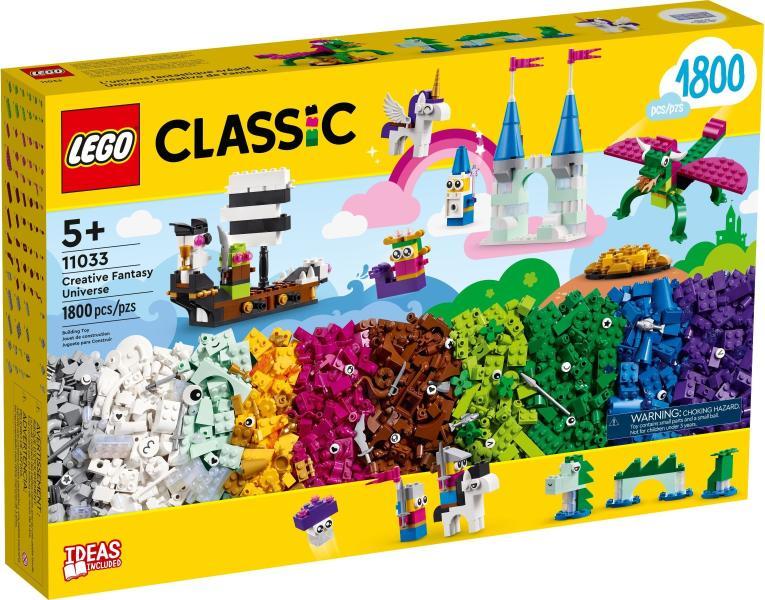 LEGO Classic 11033 - Universul fanteziei creative (1800 piese)