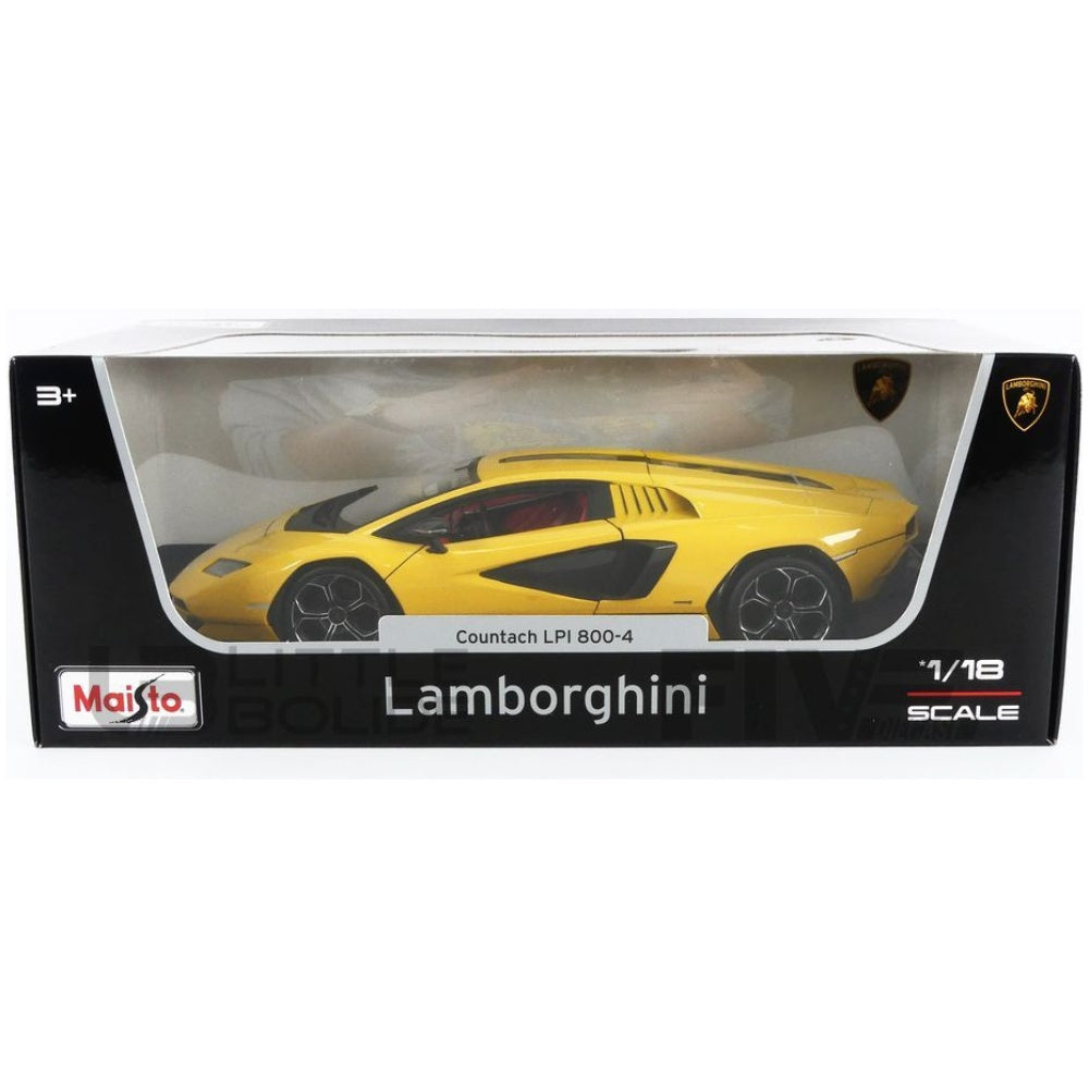 Lamborghini Countach LPI 800-4 galben - 1/18 Maisto