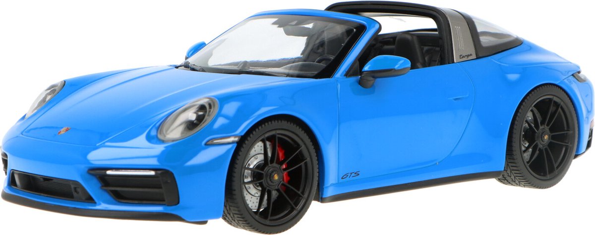 Porsche 911 (992) Targa 4 GTS albastru - 1/18 Minichamps