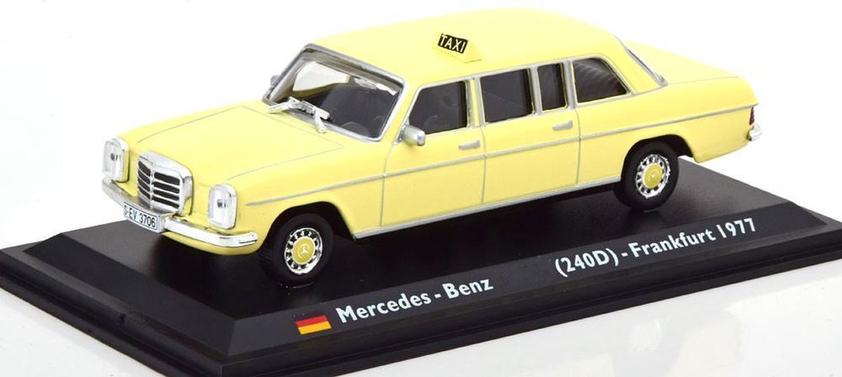 Mercedes-Benz W123 240D Frankfurt 1977 - 1/43 Altaya