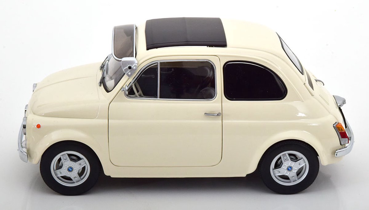 Fiat 500 F 1968 Custom crem - 1/12 KK-Scale