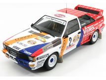 Audi Quattro A2 Schmidt Motorsport - Winners int.avd/sth Hunsruck Rallye 1984 1/300pcs - 1/18 Minichamps