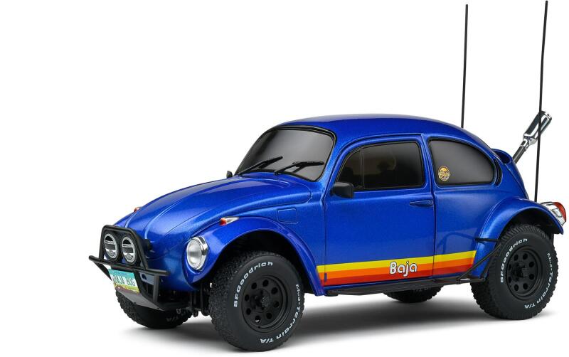 Volkswagen Beetle Baja blue 1975 -  1:18 Solido