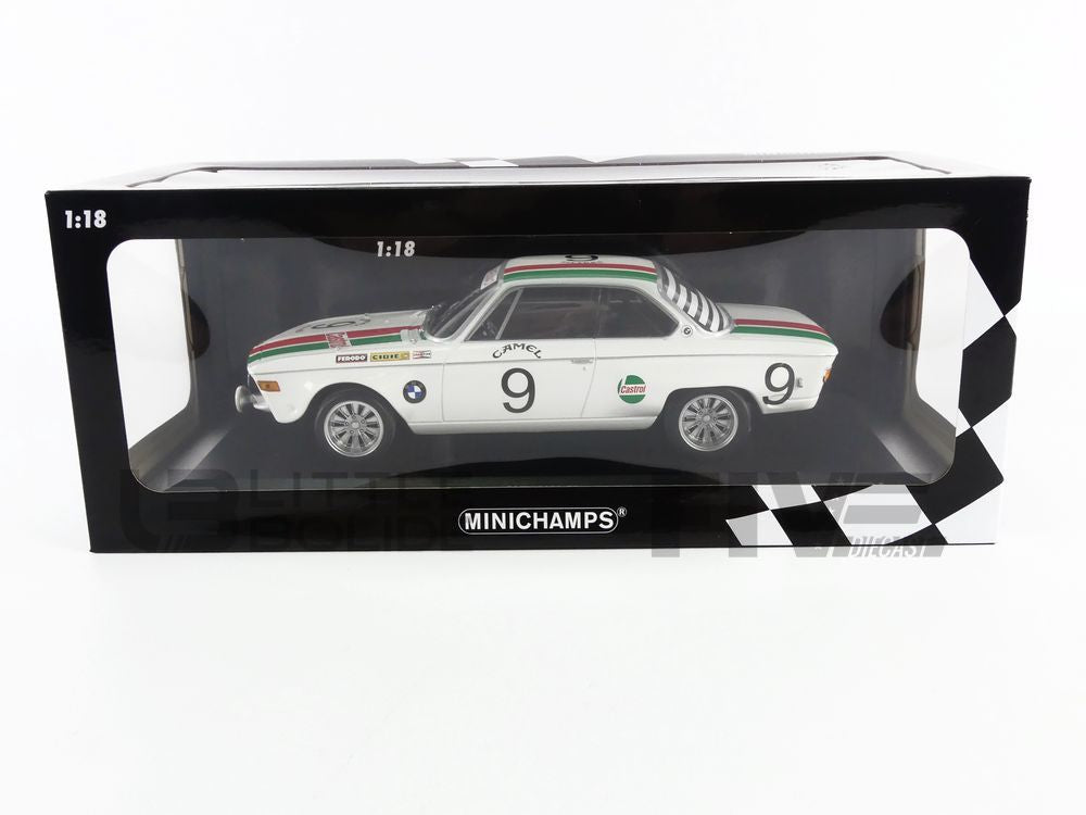 BMW 2800 cs Castrol 24h Spa 1971 1/350 pcs - 1/18 Minichamps