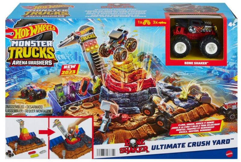 Set de joaca Hot Wheels Monster Trucks - Arena Smashers