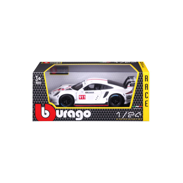 Porsche 911 RSR ( alb ) - 1/24 Bburago