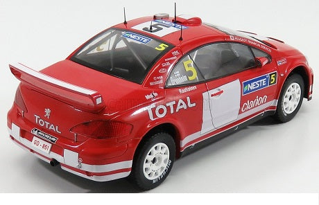 Peugeot 307 WRC Gronholm - Rautiainen Neste Rally Finland 2004 #5 - 1/24 Altaya