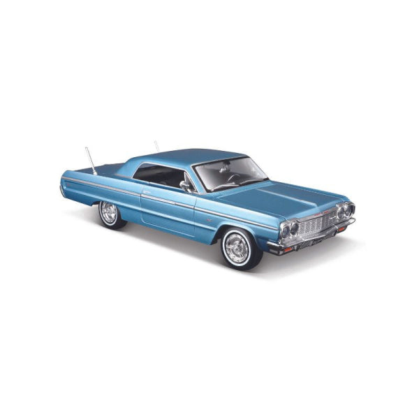 Chevrolet Impala SS 1964 bleu - 1/26 Maisto