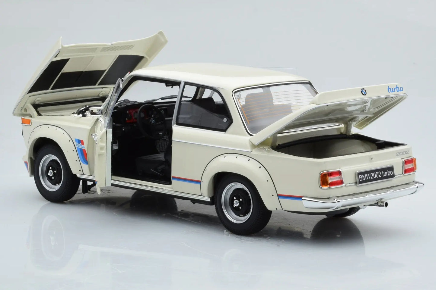 BMW 2002 Turbo (alb) - 1/18 Kyosho