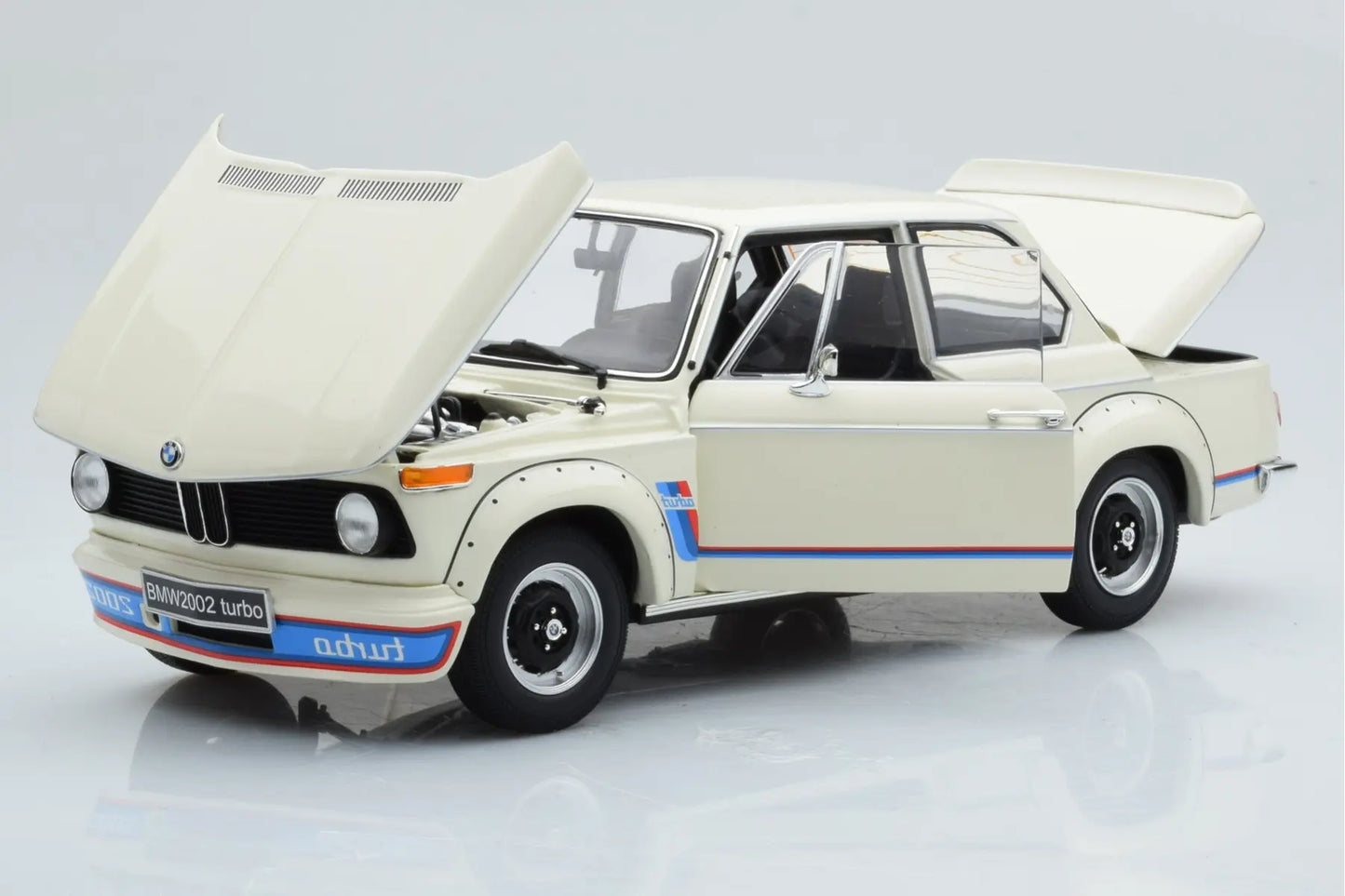 BMW 2002 Turbo (alb) - 1/18 Kyosho