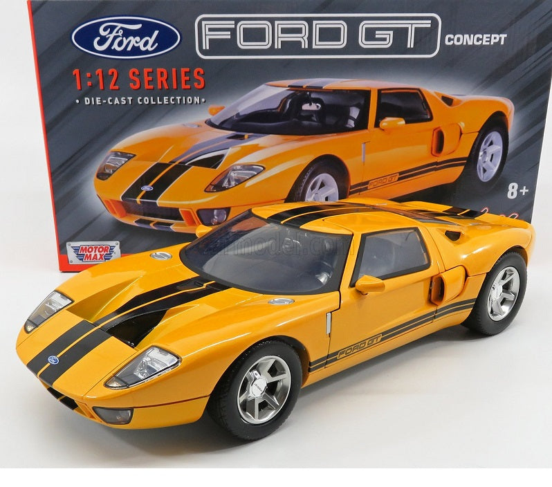 Ford GT galben/negru - 1/12 Motormax