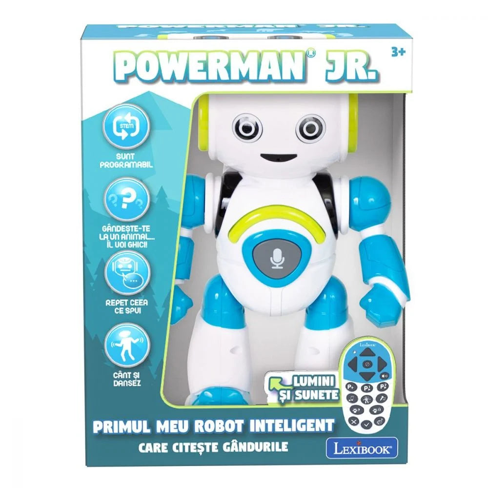 Jucarie Robotel cu Telecomanda Powerman Robot Jr Boy 25 cm