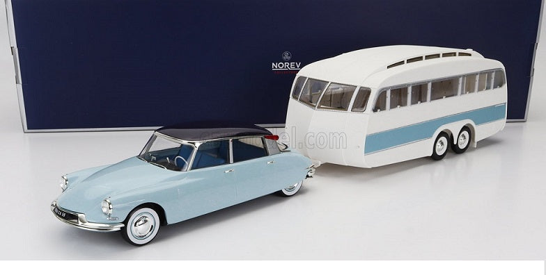 Set 2 machete Citroen DS19 1959 si Caravane Henon - 1/18 Norev