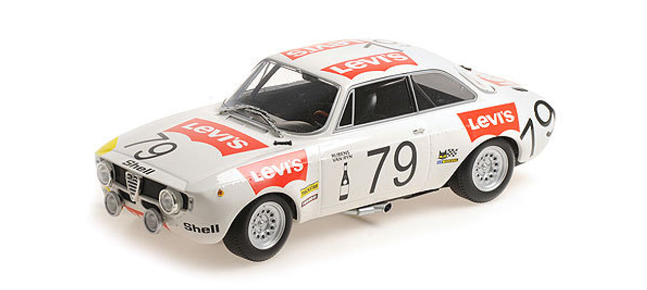 Alfa Romeo 1300 GTA Spa 24h 1971 -  1/300pcs - 1/18 Minichamps