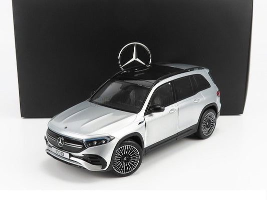 Mercedes-Benz EQB argintiu - 1/18 NZG