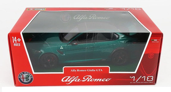 Alfa Romeo Giulia GTA verde - 1/18 Bburago