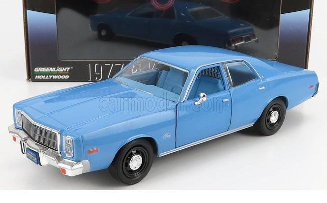 Plymouth Fury 1977 bleu - 1/24 Greenlight