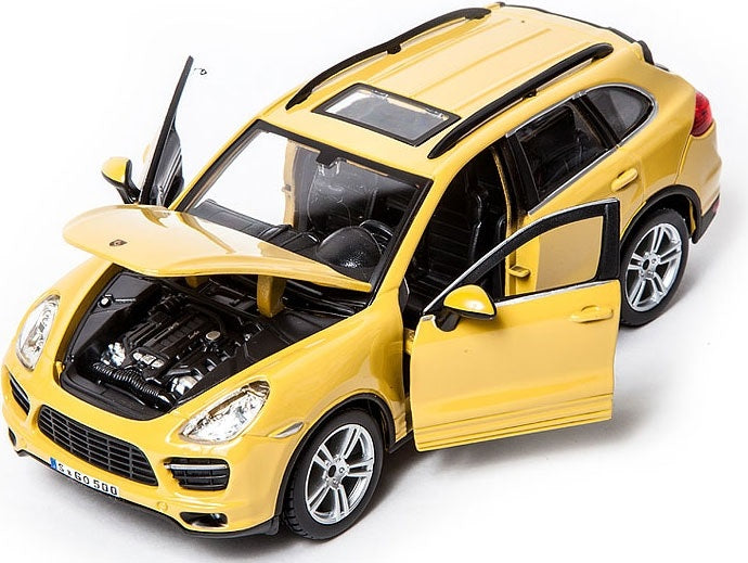 Porsche Cayenne Turbo (mustar) - 1/24 Bburago