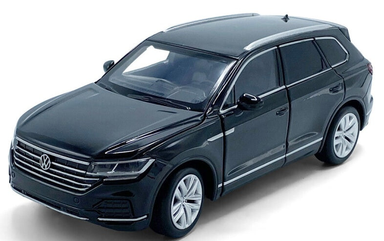 Volkswagen Touareg negru cu lumini si sunete - 1/32 Tayumo